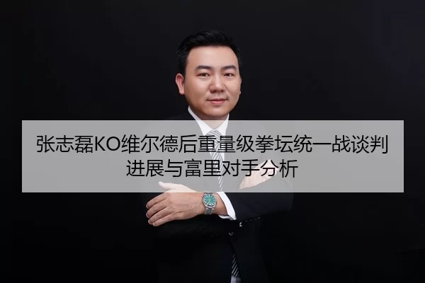 张志磊KO维尔德后重量级拳坛统一战谈判进展与富里对手分析